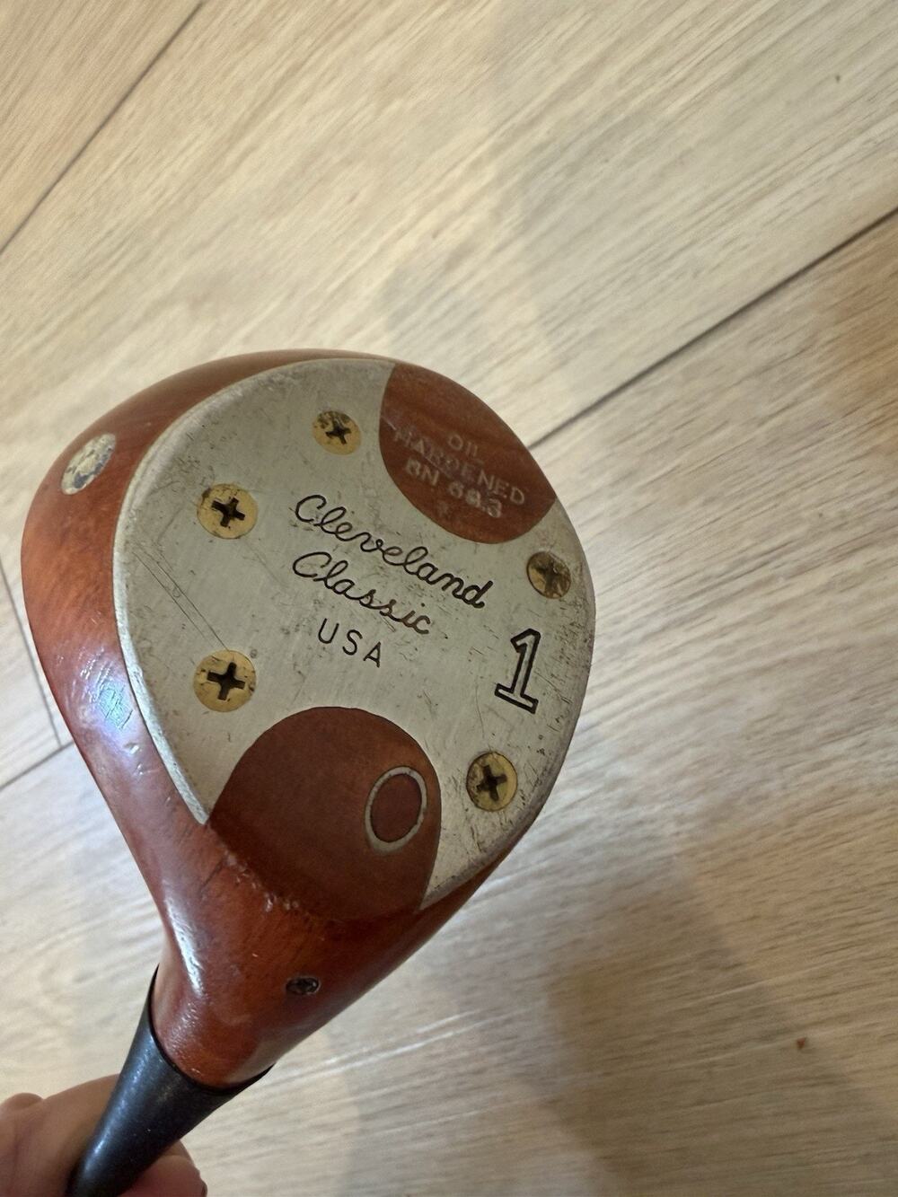 Cleveland Classic Persimmon Wood Driver Byron Nelson Graphite RH